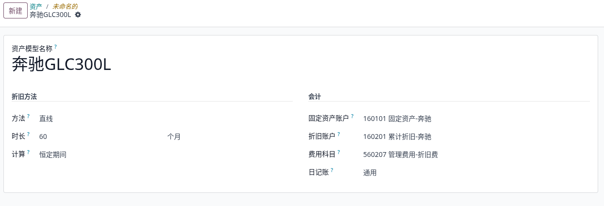 资产模型
